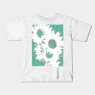 Sunflower Whitewash Kids T-Shirt